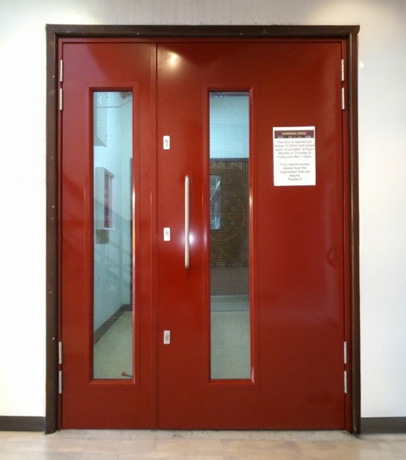 exit security doors