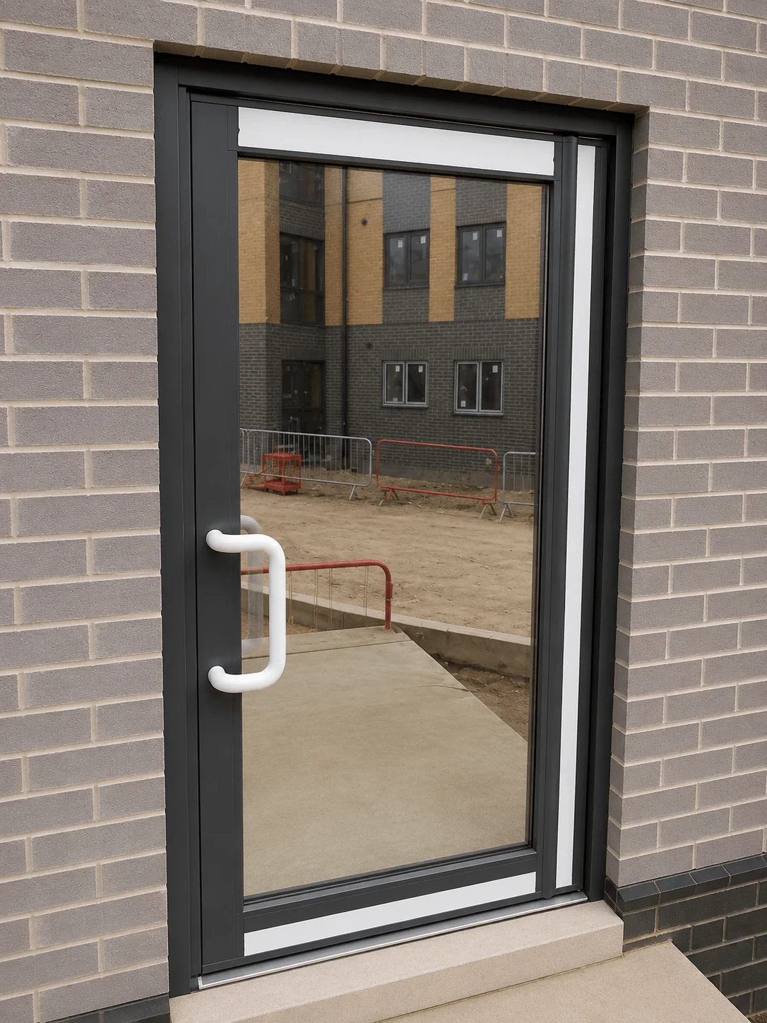 aluminium door and PAS 24