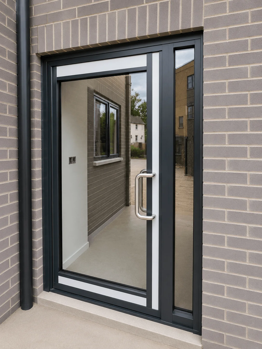aluminium door and PAS 24