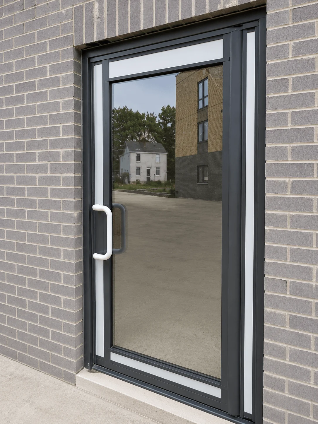 aluminium door and PAS 24