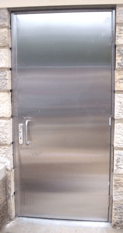 stainless steel doors