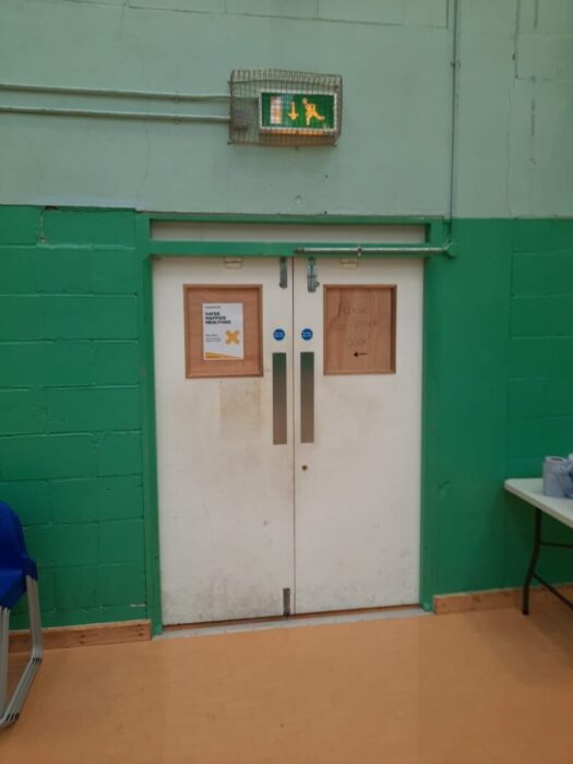 Sports Hall Doors