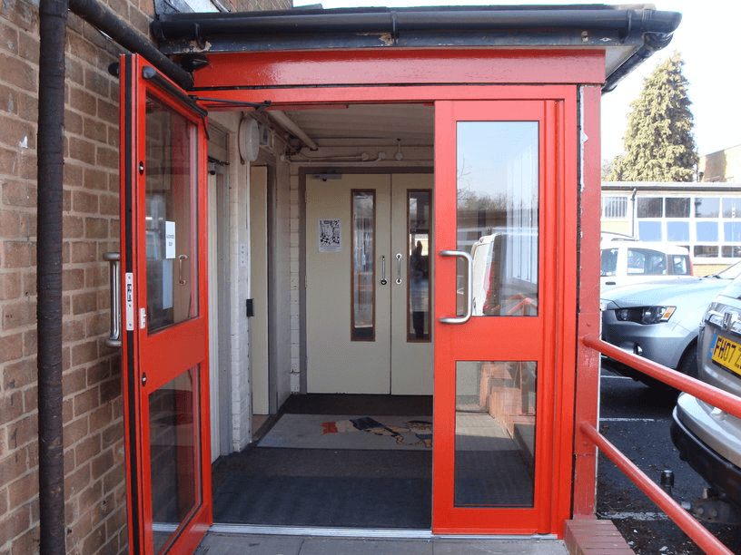 steel security doors