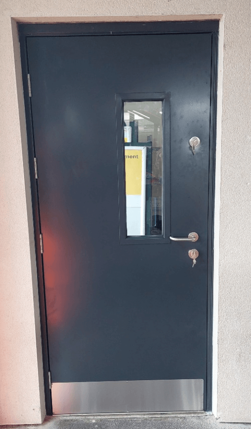 steel security doors