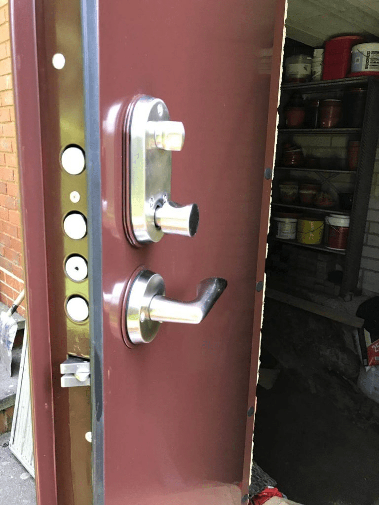 Multi locking doors