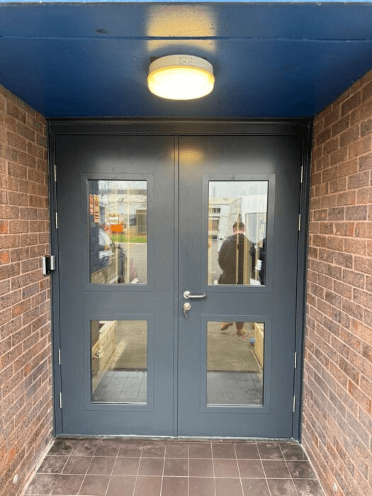 Heavy duty security doors