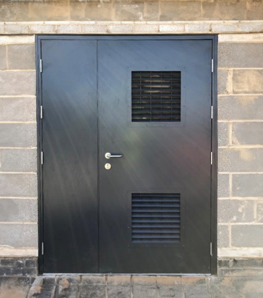 Boiler door
